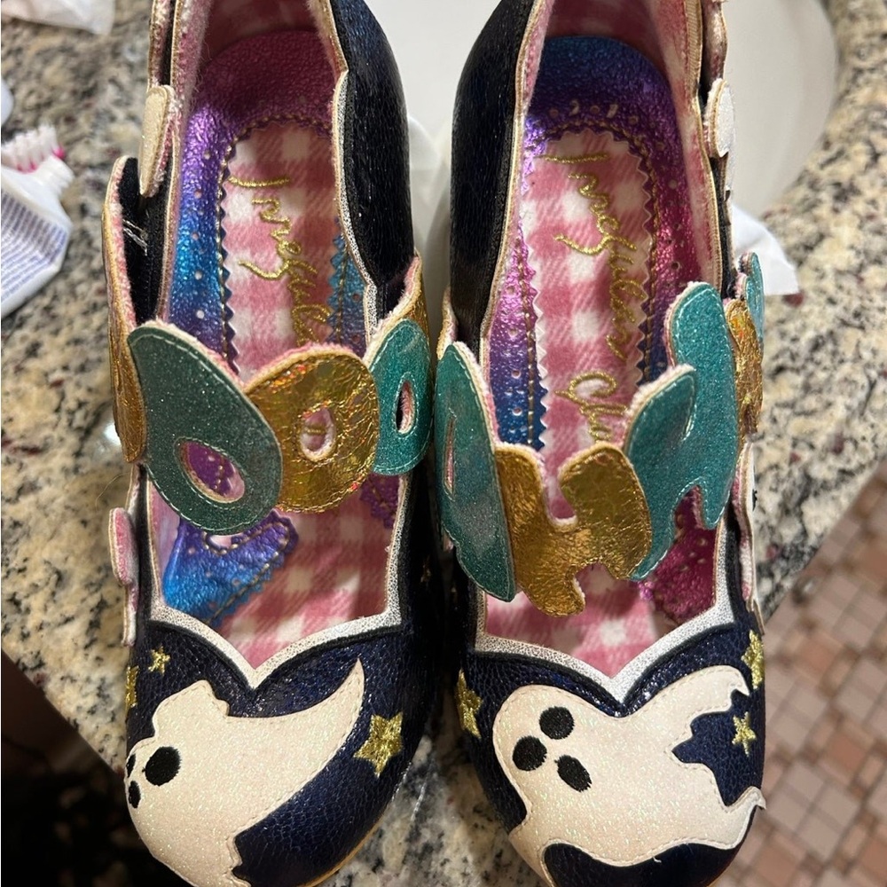 Irregular Choice Ghost Themed Shoes